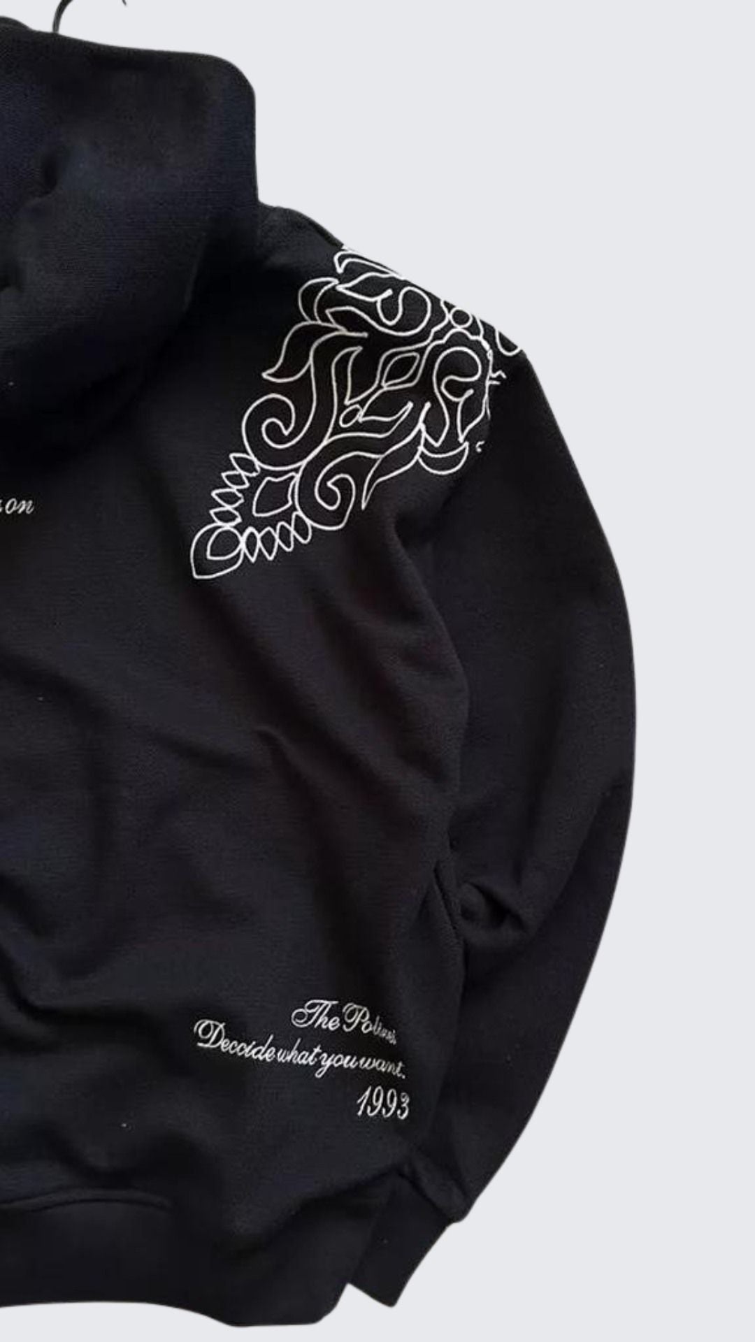 The Script Stitched Hoodie
