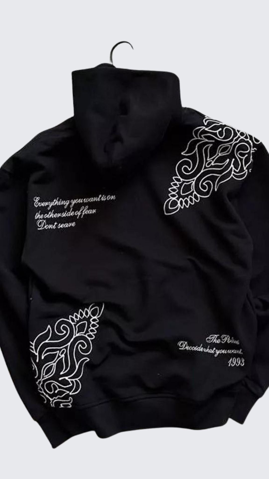 The Script Stitched Hoodie