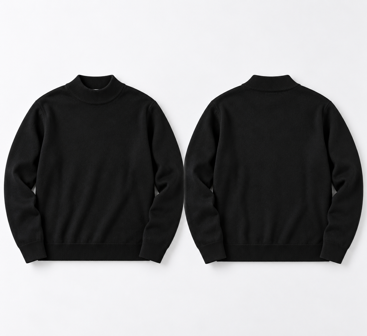 The Cashmere Mock Neck