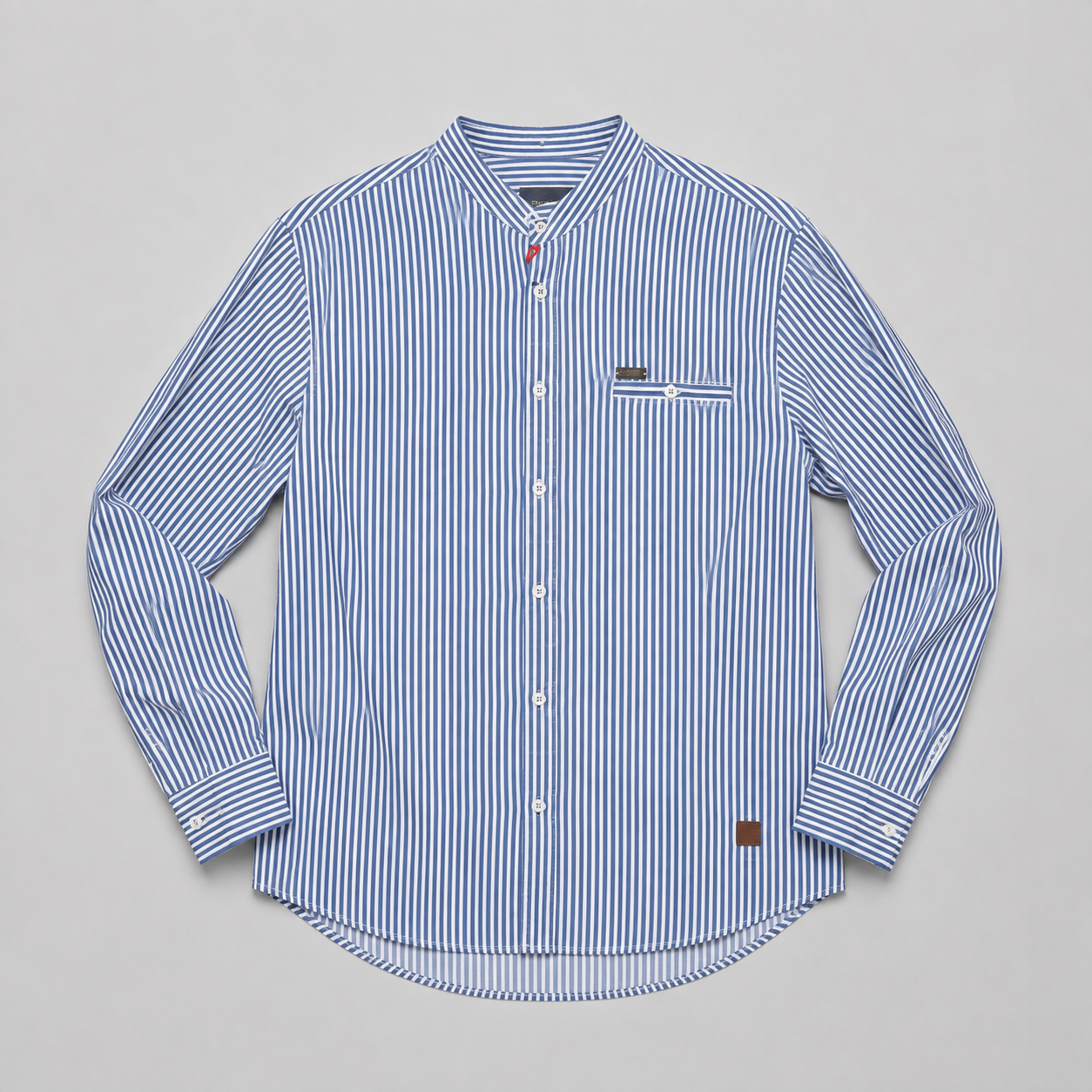 The Mandarin Stripe Shirt