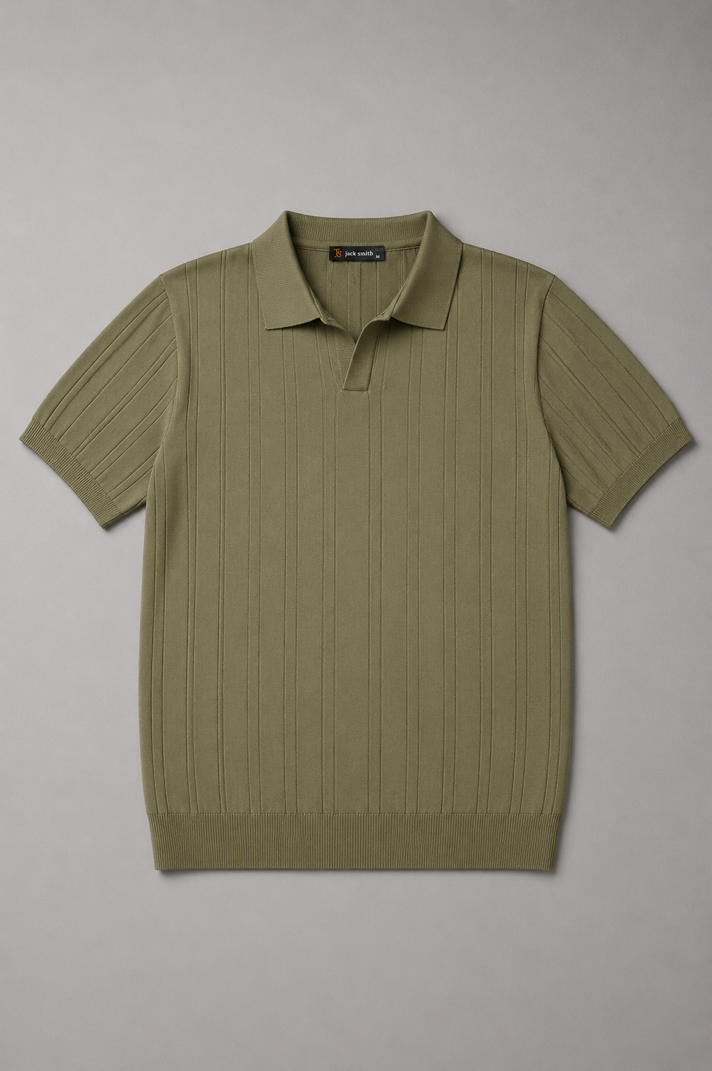 The Knit Polo – Olive