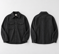 The Wool-Blend Overshirt